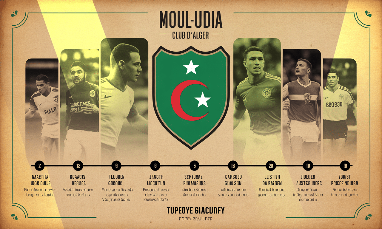découvrez l’histoire passionnante du mouloudia club d’alger, son palmarès impressionnant et ses ambitions pour l’année 2025. plongez dans le passé, présent et avenir de ce club emblématique du football algérien.