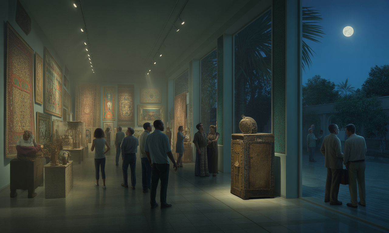 plongez au cœur d'une nuit magique au musée avec kaouther adimi, entre rêve et réalité, pour raviver les souvenirs enfouis de l’algérie à travers une exploration littéraire émouvante et hors du temps.