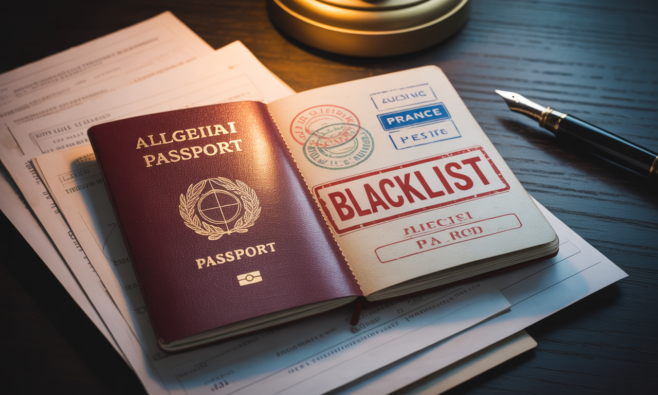 découvrez comment la france a discrètement établi une liste noire de responsables algériens interdits de voyage, révélant les tensions diplomatiques croissantes entre paris et alger. analyse des enjeux et des répercussions de cette décision.