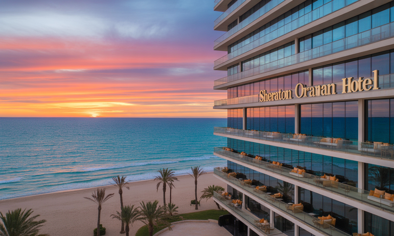 séjournez au sheraton oran hôtel et vivez le luxe absolu en bord de mer à oran en 2025. profitez d’un hébergement raffiné, d’une vue imprenable et de services exclusifs pour une expérience unique.