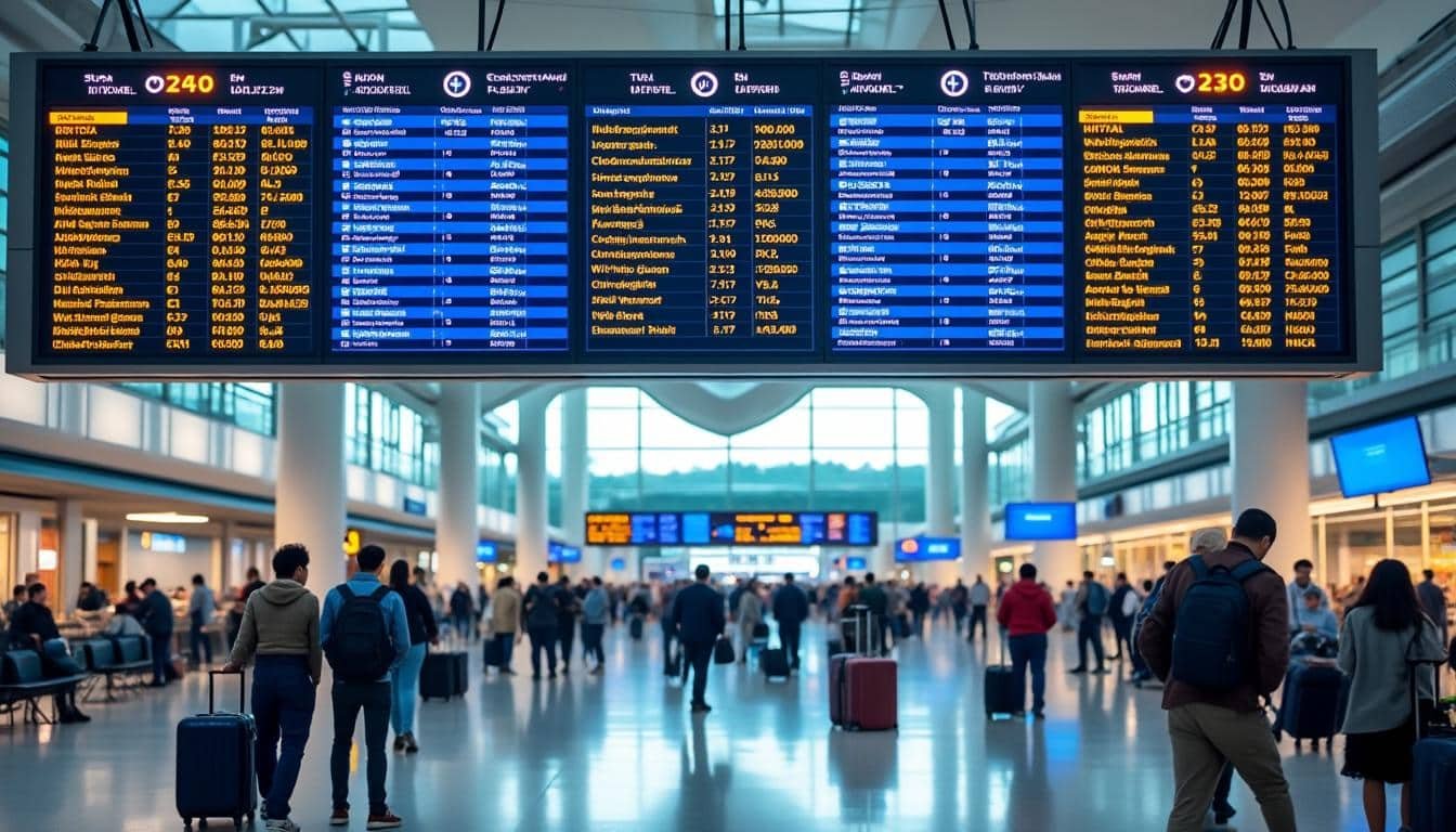 deux vols air algérie annulés ce dimanche à l'aéroport de marseille, perturbant les voyages de nombreux passagers. informations et conseils pour les voyageurs concernés.