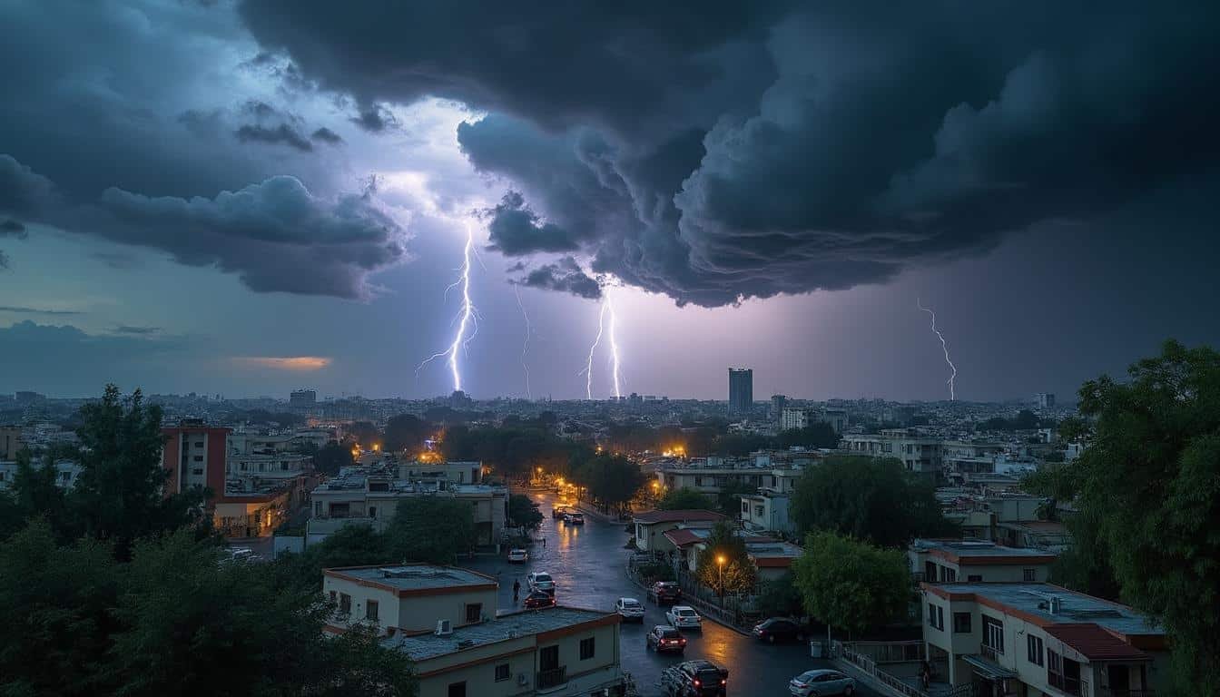 restez informés avec notre alerte météo spéciale : vigilance renforcée ce mardi et mercredi dans 14 wilayas. préparez-vous aux conditions météorologiques exceptionnelles.