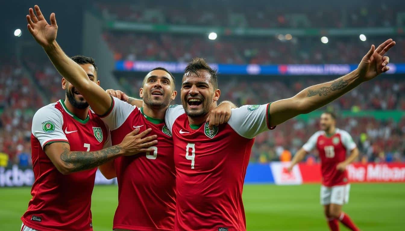 revivez la victoire éclatante de l'algérie face au burkina faso : les fennecs imposent leur domination et se qualifient avec brio en tant que leaders incontestés du groupe.