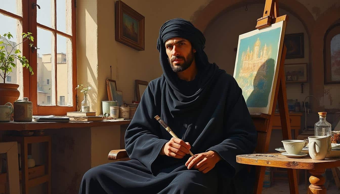 découvrez l'univers artistique de bilal hamdad, peintre passionné, où chaque tableau capture un équilibre subtil entre émotion profonde et jeu de lumière captivant.