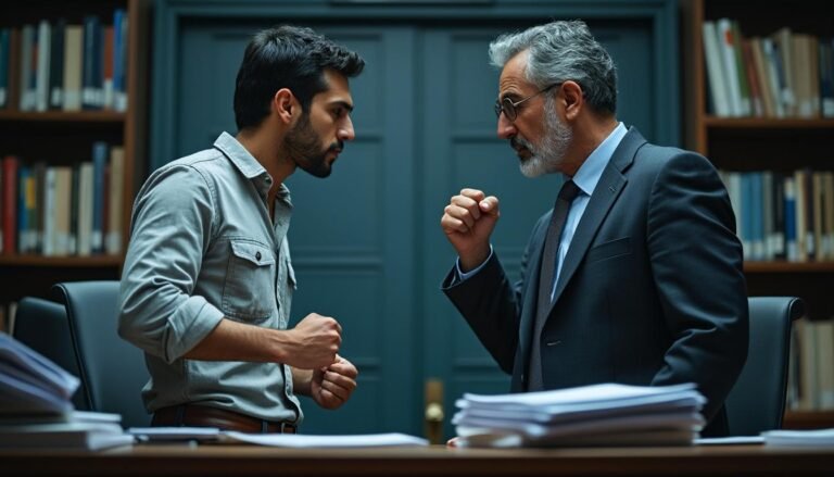 découvrez les détails du blocage de la thèse de samir larabi et les accusations de nacer djabi concernant une violation des libertés académiques dans le milieu universitaire.