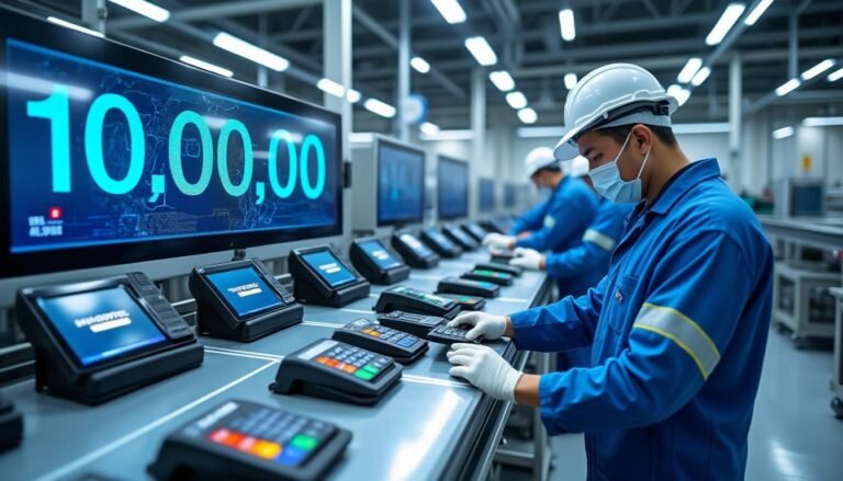 découvrez comment l'algérie vise une production annuelle de 100 000 terminaux de paiement électronique pour moderniser et sécuriser les transactions numériques à travers le pays.