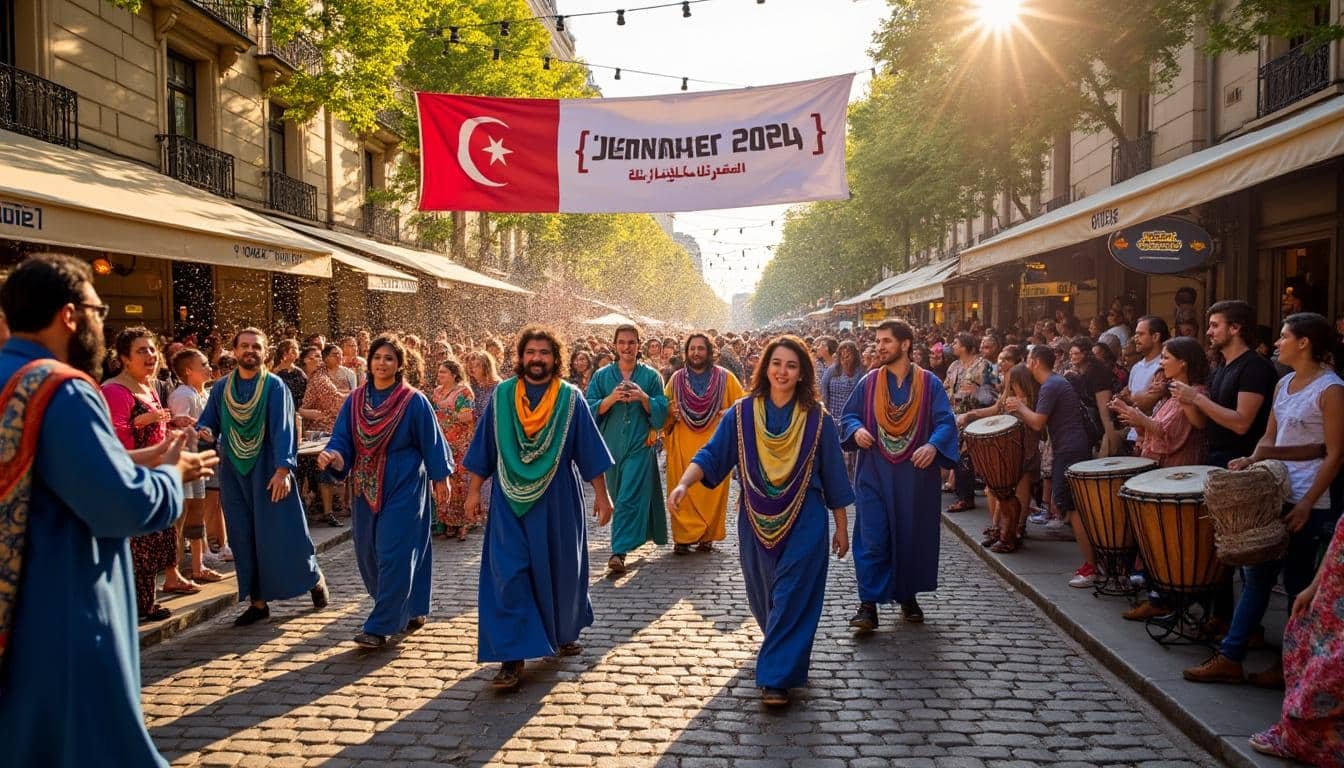 découvrez comment paris se prépare à célébrer yennayer 2026, le nouvel an berbère, avec des événements culturels et festifs illuminant la ville.