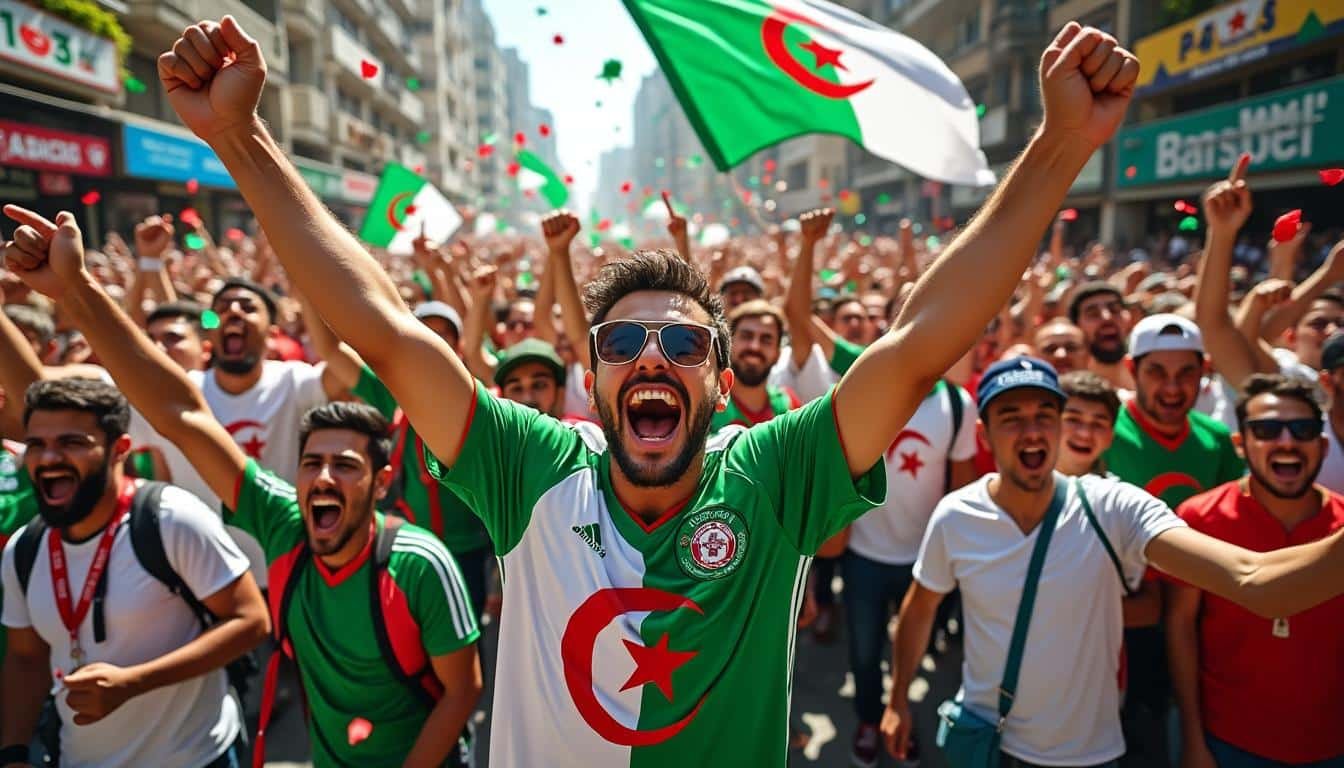 revivez le huitième de finale de la can 2025 où l'algérie s'impose 1-0 face à la rd congo dans un match intense et palpitant, assurant ainsi sa qualification pour la suite du tournoi.