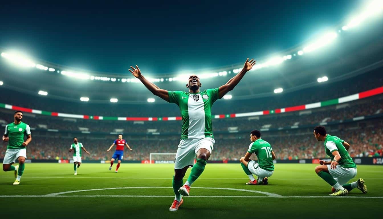 revivez le choc de la can 2025 où l'algérie a été éliminée en quart de finale par un nigeria déterminé et intraitable, dans un match intense et plein de suspense.