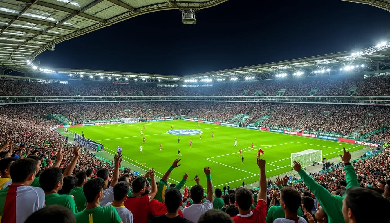lors de la can 2025, l'algérie a remporté une victoire décisive 1-0 contre la rd congo, assurant ainsi sa place en quarts de finale aux côtés du nigeria.