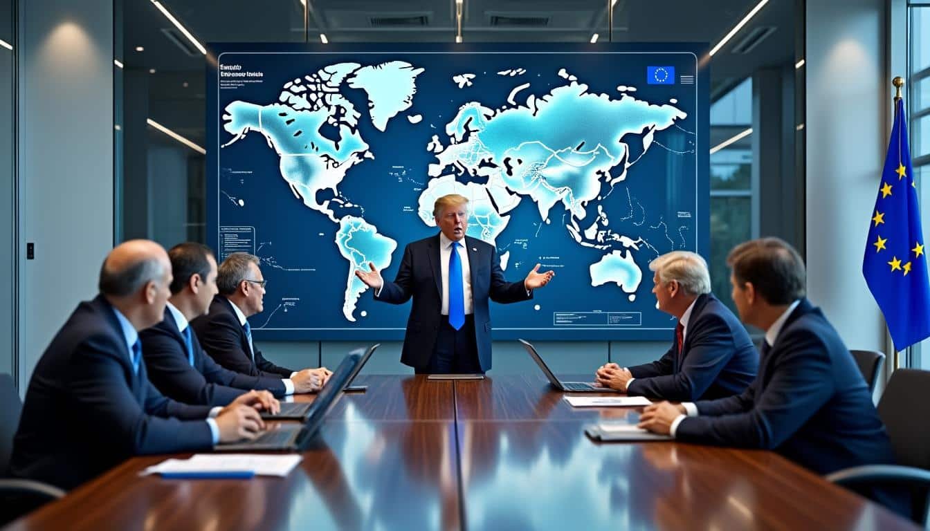 découvrez pourquoi donald trump met en garde ses alliés européens face à une possible annexion du groenland, une île stratégique au cœur des tensions internationales.