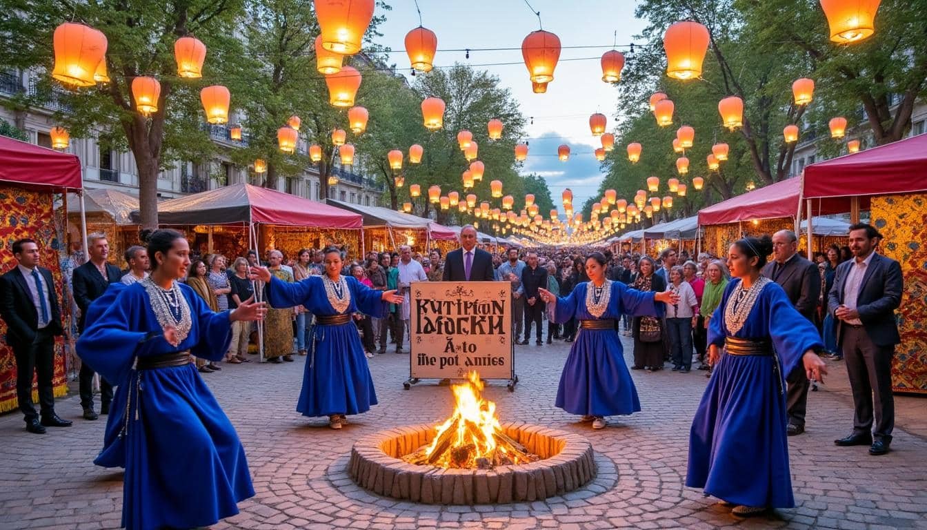 l’association iwadiyen de france célèbre yennayer dans une ambiance conviviale et unie, renforçant les liens culturels et communautaires.