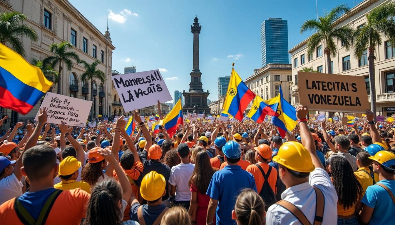 découvrez les actions et initiatives internationales soutenant la solidarité avec la population vénézuélienne face aux défis actuels.