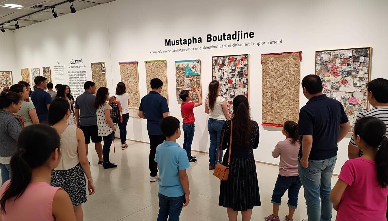 découvrez l'univers de mustapha boutadjine, où le collage se transforme en une puissante symphonie de résistance artistique, mêlant créativité et engagement.