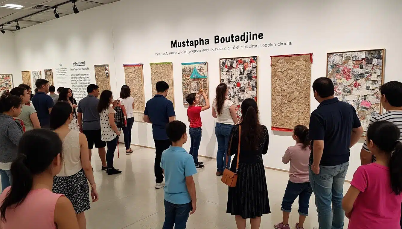 découvrez l'univers de mustapha boutadjine, où le collage se transforme en une puissante symphonie de résistance artistique, mêlant créativité et engagement.