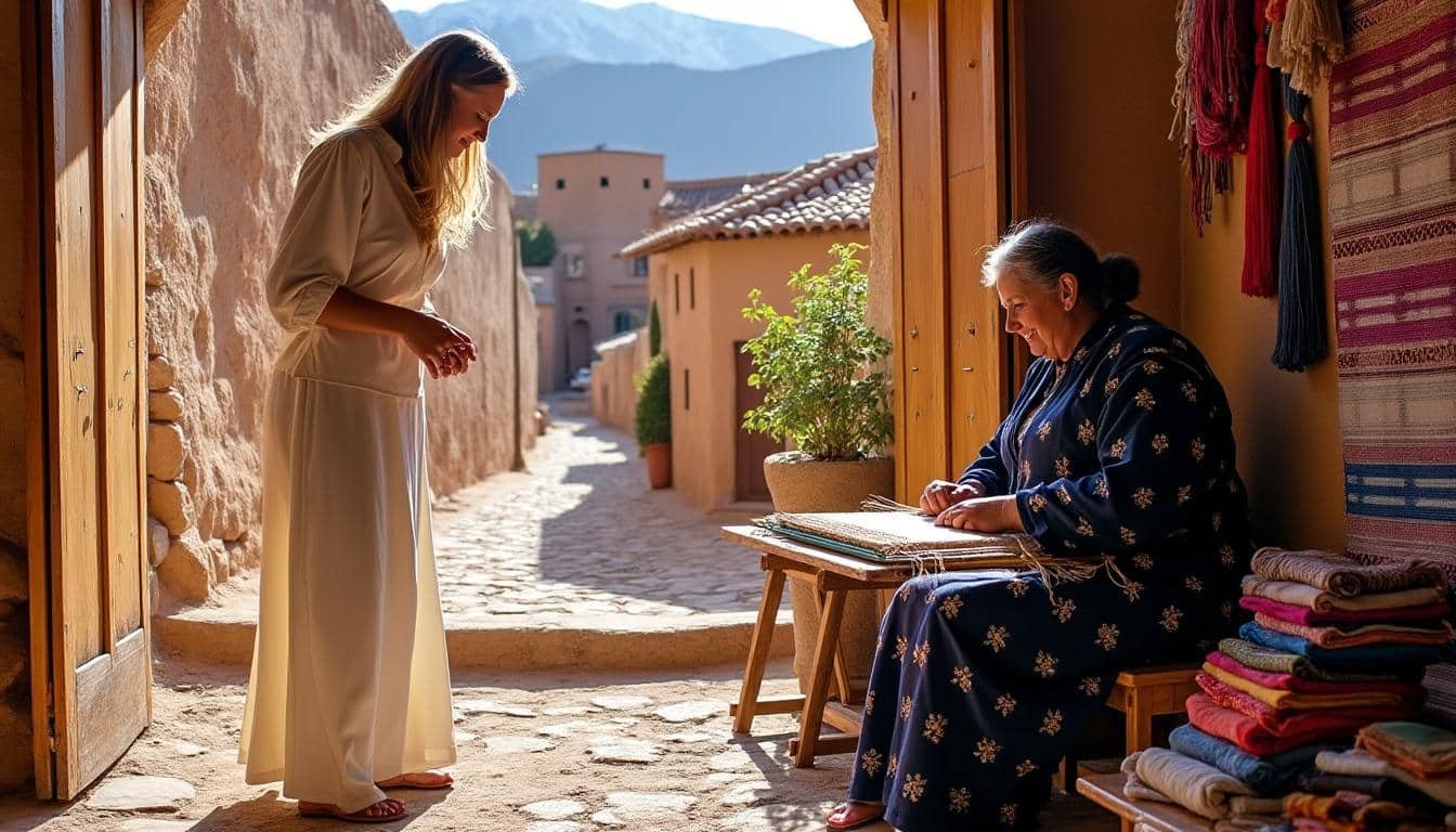 découvrez comment sadia tabti et youcef zirem unissent leurs forces pour préserver l'artisanat berbère et sauver les traditions des tisserandes menacées de disparition.