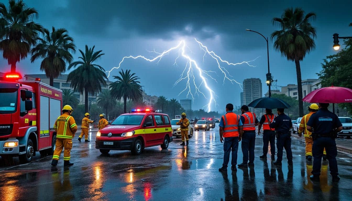 vents violents causent d'importants dégâts matériels, mais fort heureusement, aucune victime n'est à déplorer. découvrez les détails de cet événement.