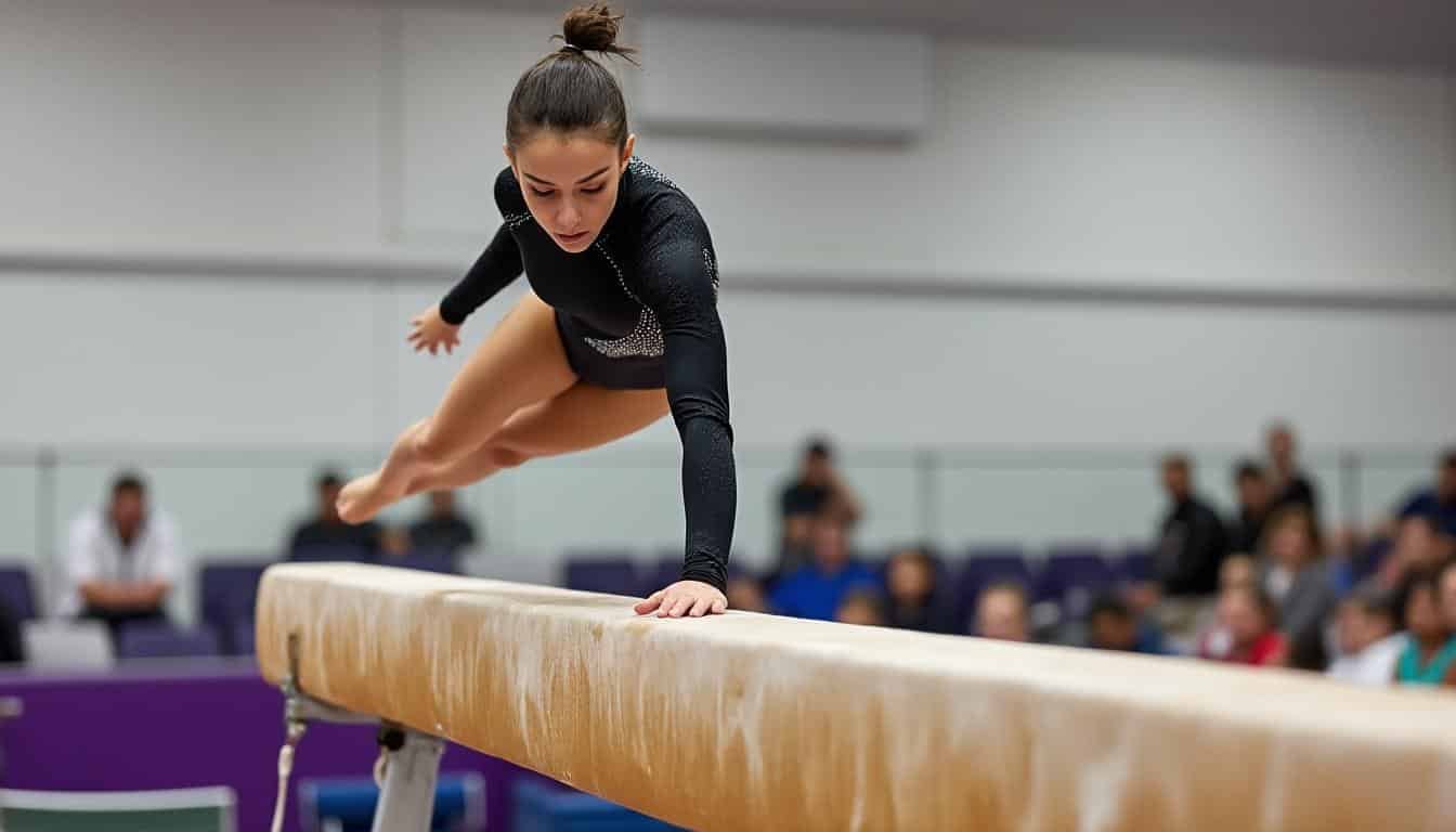 suivez la performance exceptionnelle de kaylia nemour lors de la 2e étape de la coupe du monde 2026, où elle décroche sa place en finale de la poutre.