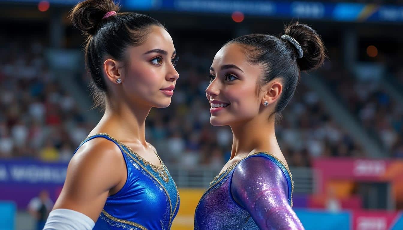 suivez la 2e étape de la coupe du monde 2026 de gymnastique à bakou, avec les talents prometteurs kaylia nemour et louna hamames prêtes à offrir des performances exceptionnelles.