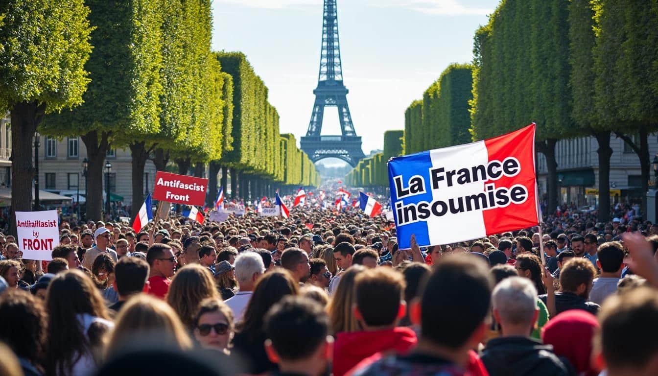 municipales : manuel bompard (lfi) appelle à l'unité autour d'un front antifasciste pour défendre les valeurs républicaines et combattre la montée des extrêmes.