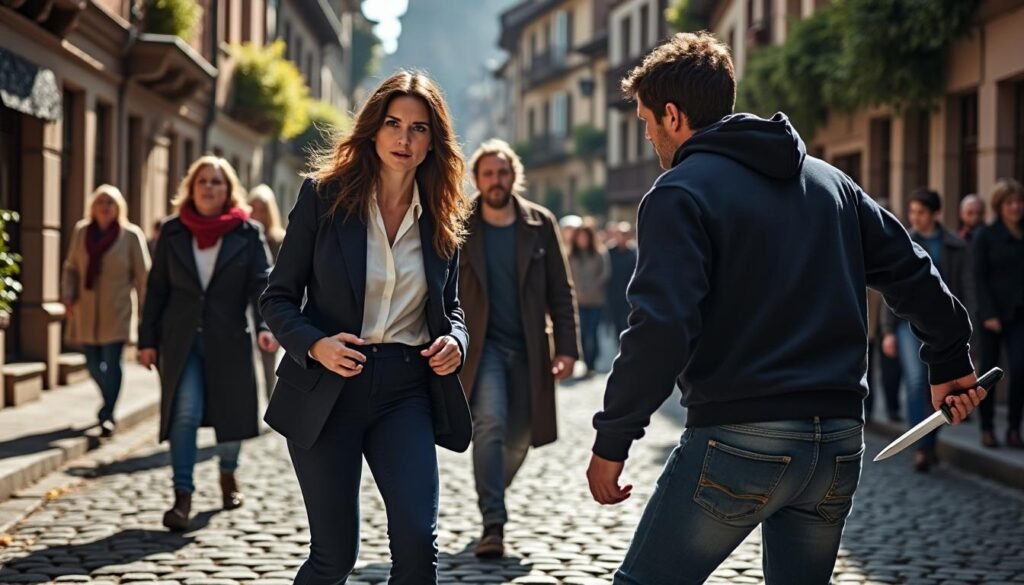 strasbourg : une candidate de la france insoumise victime d'une agression et de menaces au couteau, découvrez les détails et la vidéo de l'incident.