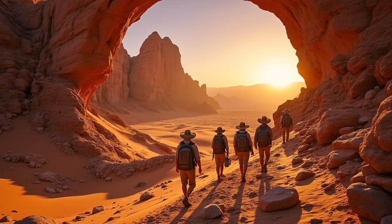 découvrez un circuit de 10 jours au tassili n'ajjer avec un itinéraire détaillé étape par étape pour explorer les merveilles naturelles et culturelles de cette région unique.