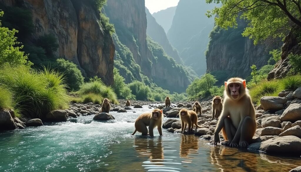 découvrez les gorges de la chiffa et le ruisseau des singes, un site naturel près de blida où vous pourrez observer les magots dans leur habitat naturel lors d'une visite inoubliable.