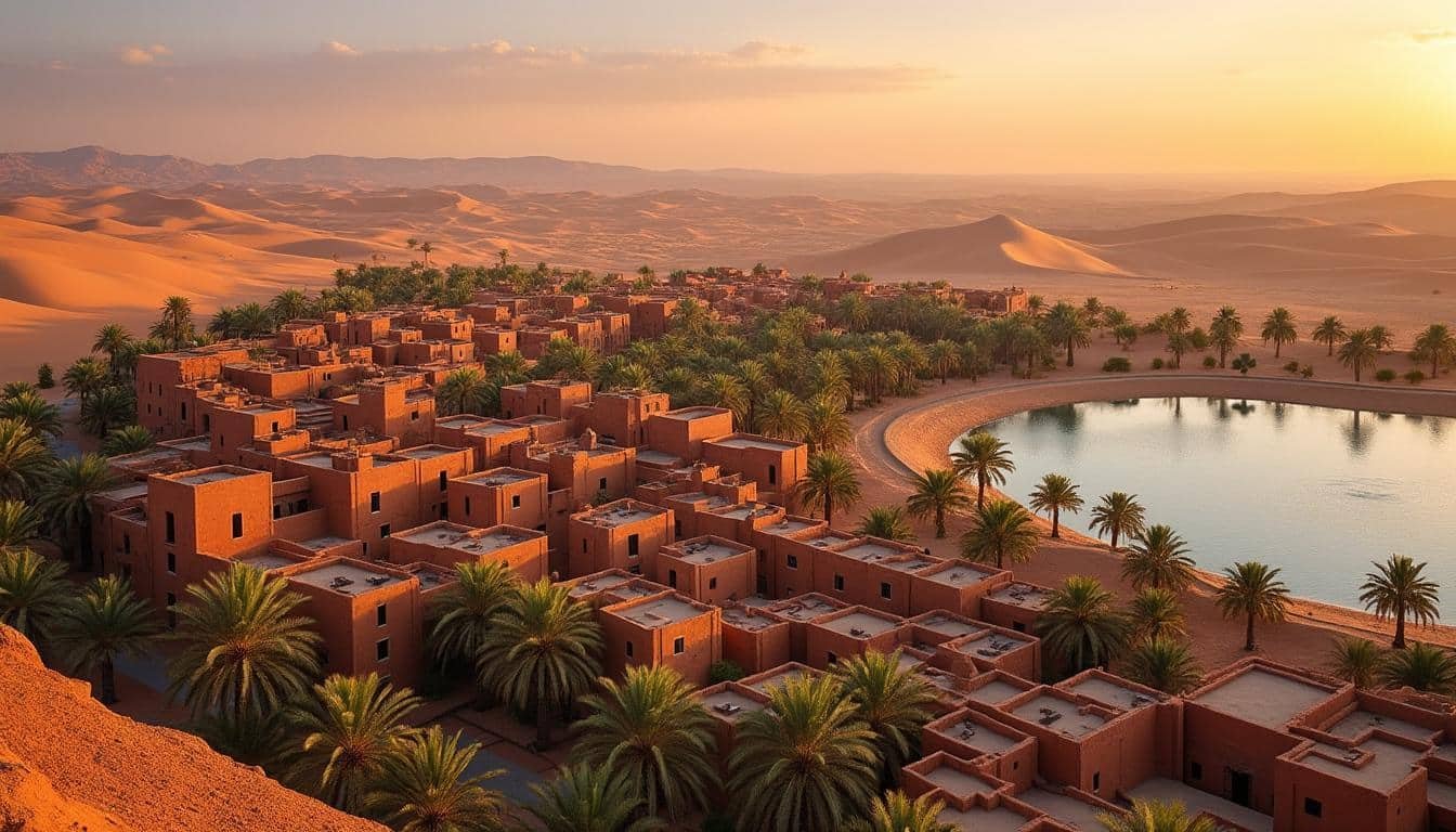 découvrez timimoun, l'oasis rouge du gourara, ses ksour traditionnels et ses paysages uniques pour une expérience inoubliable au cœur du désert algérien.