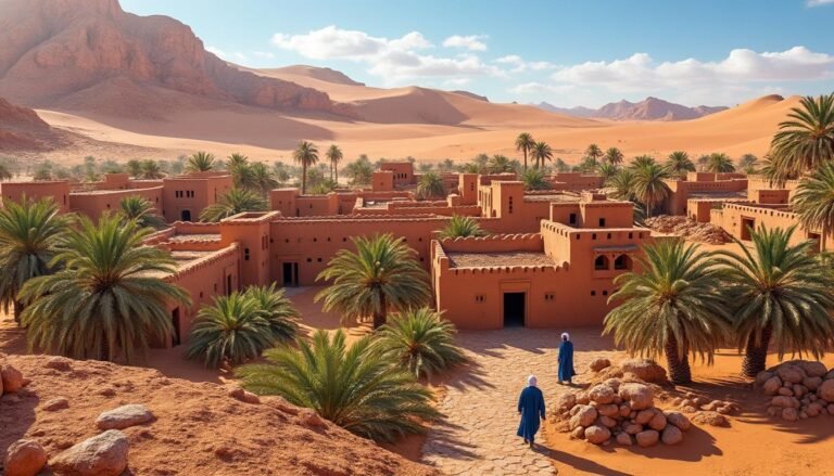 découvrez timimoun, l'oasis rouge emblématique au cœur du gourara, ses ksour traditionnels et paysages désertiques uniques pour une aventure culturelle et naturelle inoubliable.