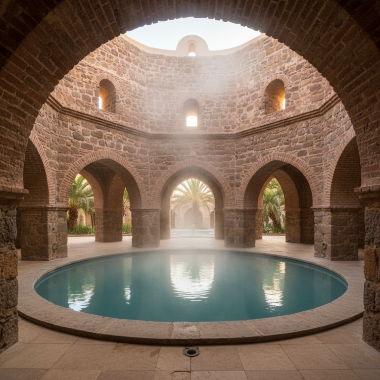 Source thermale de Hammam Salihine a Biskra