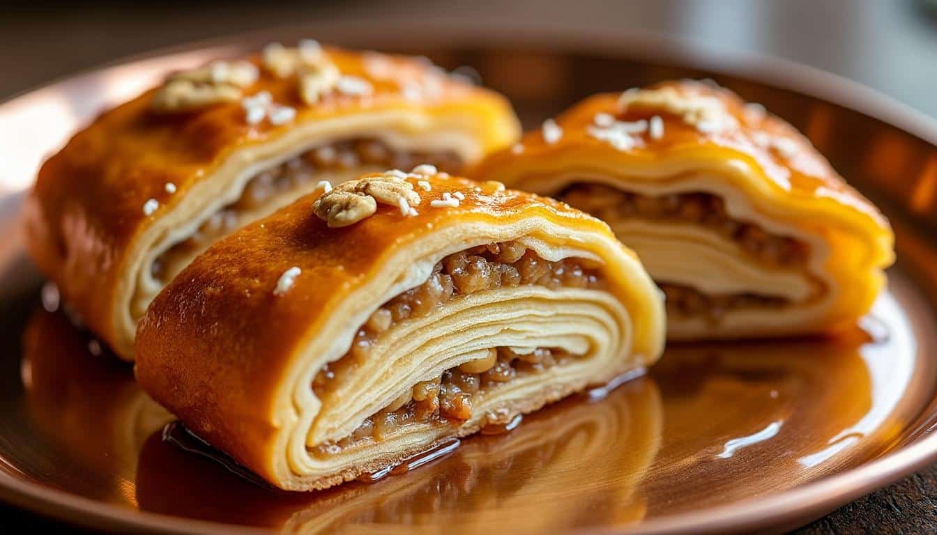 découvrez la recette authentique de la baklawa constantinoise avec une pâte maison délicieuse, facile à préparer et parfaite pour toutes vos occasions.