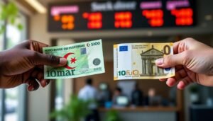 comparez le dinar algérien à l'euro et découvrez comment changer votre argent en toute sécurité pour éviter les mauvaises surprises.
