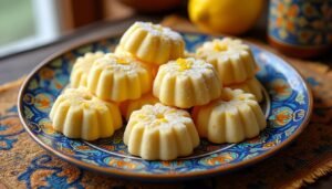 découvrez halwat tabaa, le délicieux biscuit algérien au citron moulé, parfait pour célébrer l'aïd avec douceur et tradition.