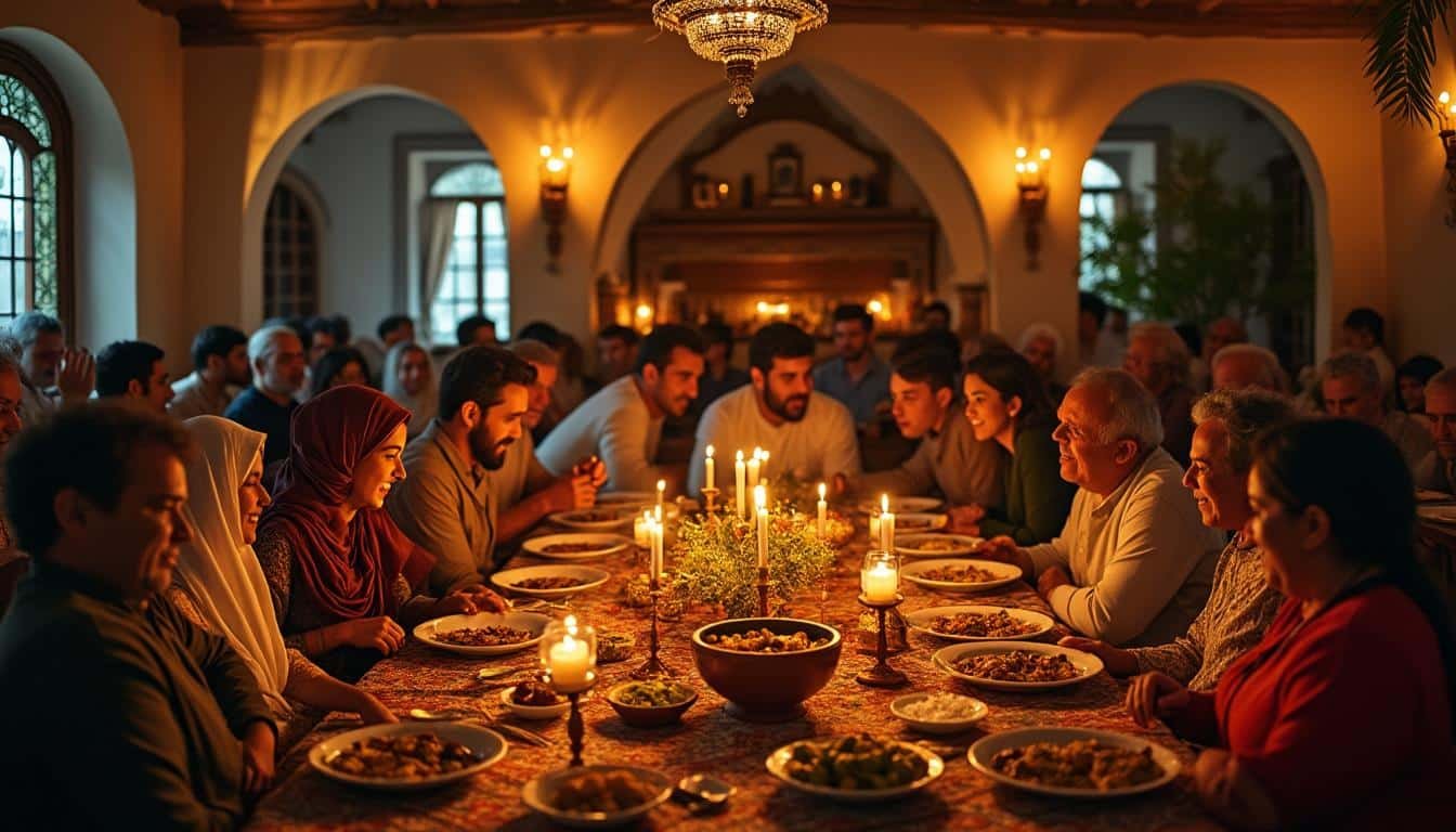 découvrez les traditions familiales et les repas cérémoniels du mouloud en algérie, une fête riche en valeurs culturelles et en moments partagés.