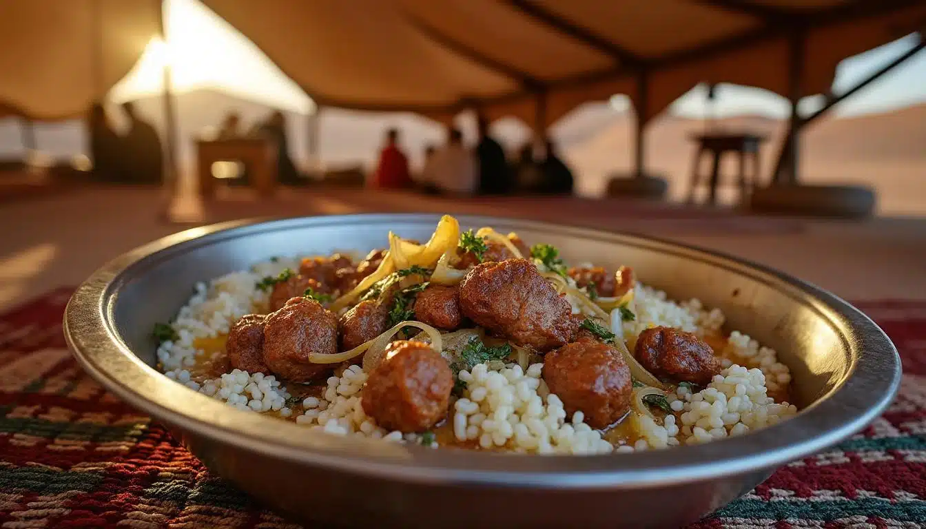 découvrez le couscous saharien, une spécialité du sud qui met à l'honneur le dromadaire, alliant tradition et saveurs uniques du désert.