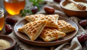 découvrez la recette ultime du makroud aux dattes et miel, un délice traditionnel marocain préparé avec de la semoule fine pour une texture parfaite et un goût authentique.