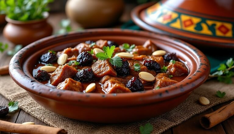 découvrez le tajine lahlou de kabylie, un délicieux tajine sucré-salé aux pruneaux alliant douceur et saveurs authentiques de la cuisine kabyle.
