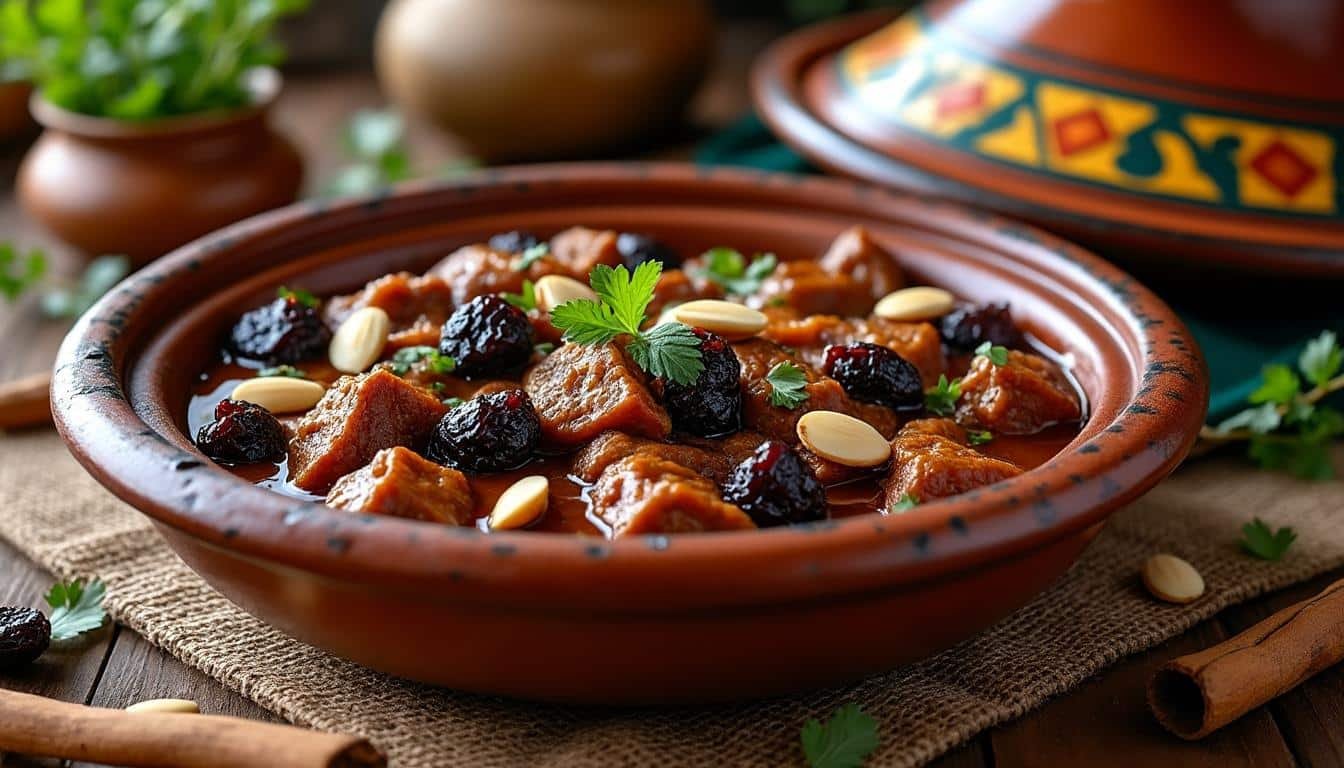 découvrez le tajine lahlou de kabylie, un délicieux tajine sucré-salé aux pruneaux alliant douceur et saveurs authentiques de la cuisine kabyle.