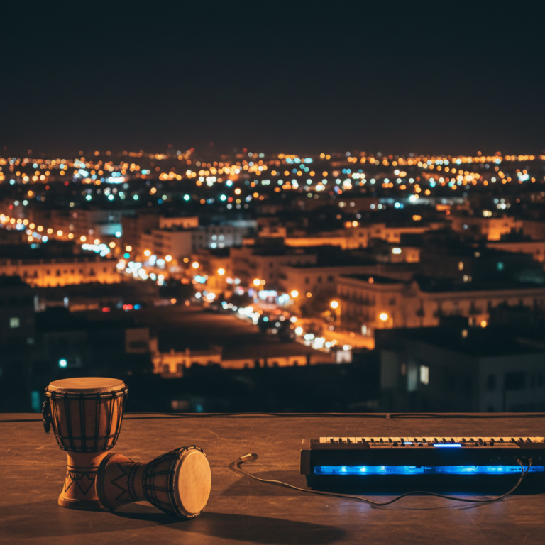Ambiance musicale du rai a Oran