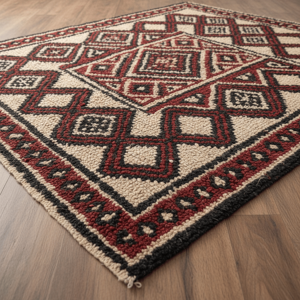 Tapis chaoui des Aures tisse main