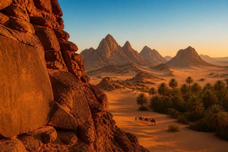 découvrez les merveilles du sahara algérien avec un voyage inoubliable à travers tassili, hoggar et timimoun, entre paysages grandioses, culture ancestrale et aventures authentiques.